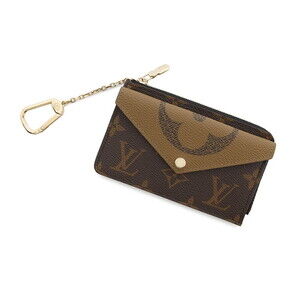 Louis Vuitton Monogram Porte Carte Recto Verso Wallet Round Zipper Card